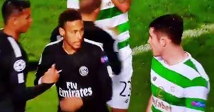 Neymar made up for Tony Ralston snub with class gesture