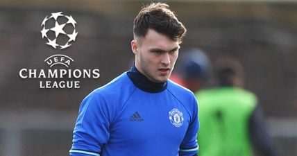 Ireland youngster added to Manchester United’s Champions League squad