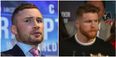 Carl Frampton was quick to slag Canelo Alvarez’s bold fashion statement