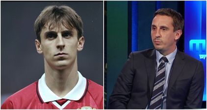 Gary Neville reveals peculiar pre-match routine from his Manchester United days