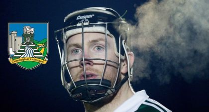 No, you’re not colour-blind, it’s just the worst jersey-clash you’ll see in a GAA game