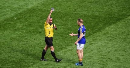 How officials dealt with a black card in All-Ireland semi-final replay is a joke