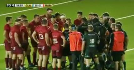 Nigel Owens was taking absolutely no crap during Munster vs. Glasgow