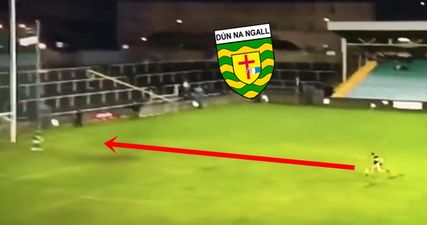 WATCH: 95-metre one-on-one unfolds in Donegal championship