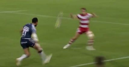 Denny Solomona’s chip and chase try is just too damn good for rugby