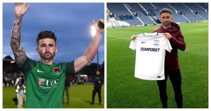 Sean Maguire explains the main difference between playing in England and the LOI