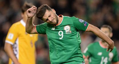 Shane Long reaction to being subbed for Sean Maguire tells you everything about him