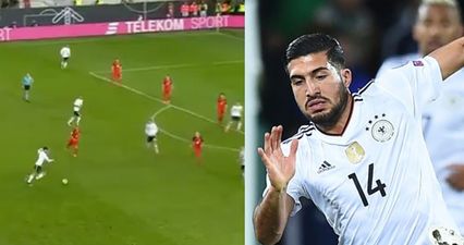 WATCH: Emre Can’s first Germany goal is likely to be his best ever in international football