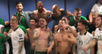 The scenes in the Ireland dressing room after the game were something else