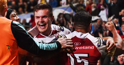 Jacob Stockdale and Charles Piutau, you bloody kings among men