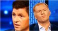 Paul Scholes looked like he was dying to laugh at Steven Gerrard during Champions League coverage