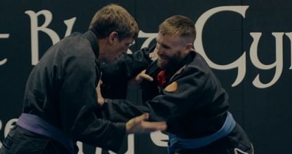 WATCH: Colm Parkinson tries to last 60 seconds with Kieran McGeeney in Jiu-Jitsu