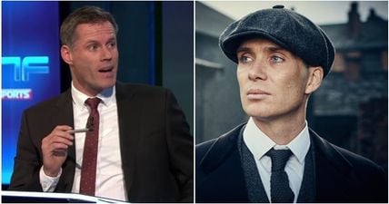 Everyone loved Jamie Carragher’s Peaky Blinders remark on Friday Night Football