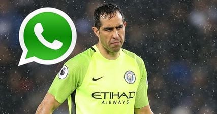 Claudio Bravo reportedly kicked out of teammates’ WhatsApp group