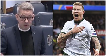 WATCH: James McClean’s Irishness used in Oireachtas for crucial north debate