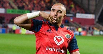 Simon Zebo is leaving Munster