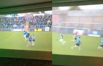 John Heslin wins throw-in, thunders ball into top corner 10 seconds later in Westmeath final