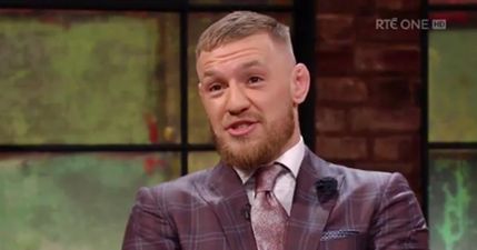 “F**king right I’m glad I did it” – Conor McGregor talks Mayweather fight on Late Late Show