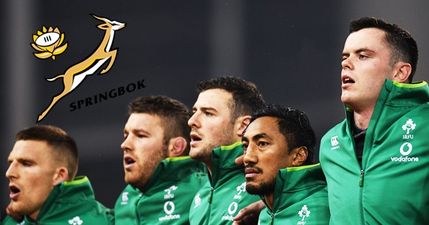 Jersey clash between Ireland and South Africa drew plenty of criticism