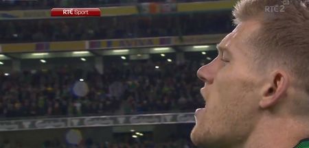 James McClean belts out best national anthem at Lansdowne Road since Holland