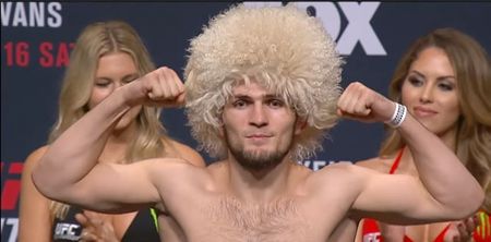 There are conflicting reports on how much Khabib Nurmagomedov weighs