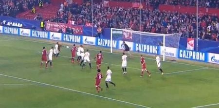 Liverpool pretty much scored the exact same goal twice against Sevilla