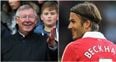 David Beckham’s joke about Alex Ferguson kicking the boot at him is actually pretty funny