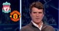 Roy Keane has very different views on Liverpool and Manchester United’s chances of Champions League success