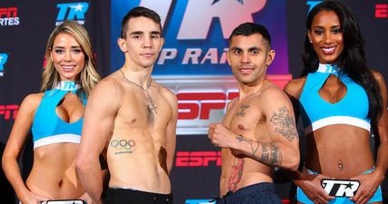 WATCH: Michael Conlan looks so relaxed at weigh-in for Molina fight