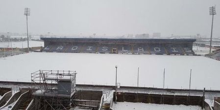 Snow-covered O’Moore Park causes postponement of Leinster final