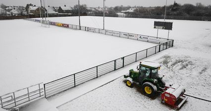 From Laois to London and Cavan to Antrim: Our GAA pitches are snowed under