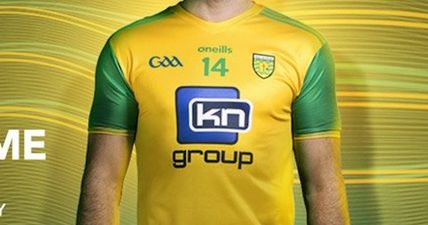 New Donegal jersey is a little throwback