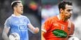 Is the Gaelic footballer right or left-footed?