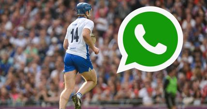 “Jesus, it was the total opposite. Everyone was just jeering each other” – Waterford’s WhatsApp group after Galway loss