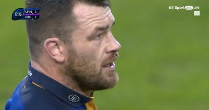 Cian Healy was incredibly lucky to avoid a red card for his reckless act