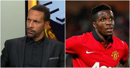 Rio Ferdinand explains why it didn’t work out for Wilfried Zaha at Manchester United