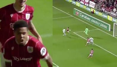 WATCH: The goal that sent Bristol City wild and sent United packing in the Carabao Cup