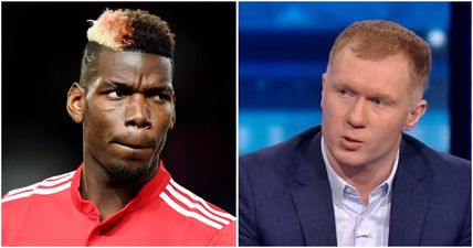 Paul Scholes has identified the aspect of Paul Pogba’s game he needs to improve