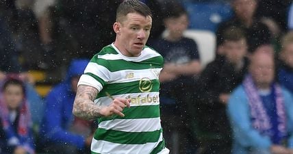 Celtic and Ireland winger Jonny Hayes thanks fans after suffering leg break