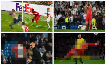 Can you identify the footballers in these memorable 2017 moments?