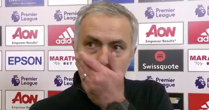 Reporter’s response to Mourinho’s latest whinge sums up this whole mess perfectly