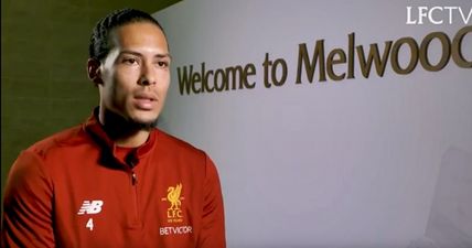 Virgil van Dijk delivers fitting response to question about his massive transfer fee