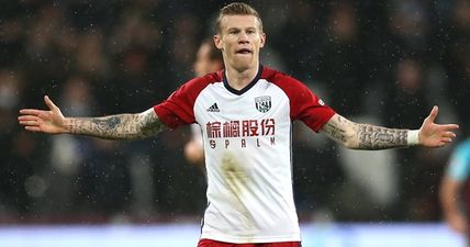 James McClean’s house was robbed during West Brom’s game with West Ham