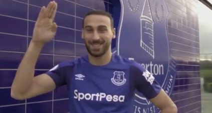 Everton meets Blade Runner in Twitter clip announcing Cenk Tosun signing