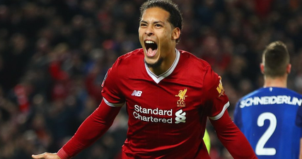 Virgil van Dijk in dreamland after heading late winner to down Everton