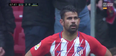 Atletico Madrid striker Diego Costa marks La Liga return with a goal and a red card