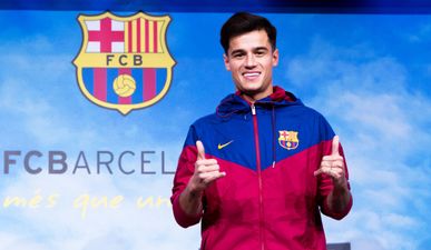 Philippe Coutinho will reportedly wear the number seven shirt for Barcelona