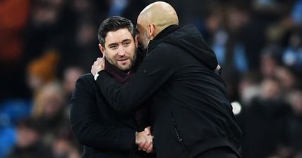 Lee Johnson reveals what Pep Guardiola told him after Carabao Cup clash