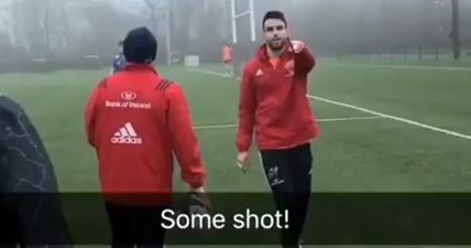 Conor Murray lands outrageous kick from five-metre line in Munster training session