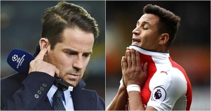 Jamie Redknapp shares odd reason why Arsenal should not let Alexis Sanchez join Manchester United